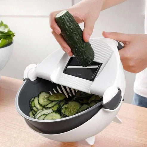 Wet Basket Vegetable Cutter & Strainer